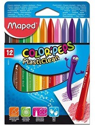PLASTI CLEAN MAPED X12 COLORES (L1006)