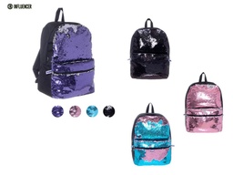 [L242450] MOCHILA 17&quot; INFLUENCER LENTEJUELAS (L242450)