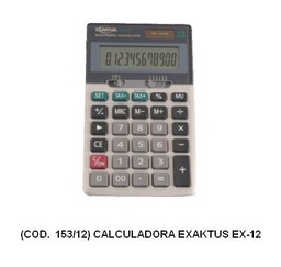 [L153120] CALCULADORA EXAK.EX-12 (12d) (L153120)