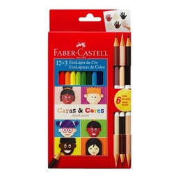 [L13265] LAPICES COLOR FABER CASTELL LARGO X12 COLORES (L13265)