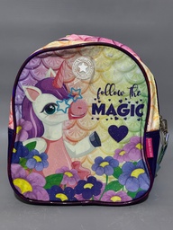 [L350020] MOCHILA 12&quot; PHI-PHI  UNICORNIO JARDIN ESPALDA (L350020)
