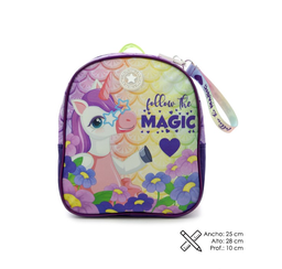 [L350020] MOCHILA 12&quot; PHI-PHI JARDIN UNICORNIO (L350020)