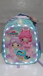 [L24340] MOCHILA 18&quot; FOOTY FRIENDS CON LUZ (L24340)