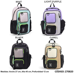 [L270820] MOCHILA 17&quot; CHIMOLA COLORBLOCK (L270820)