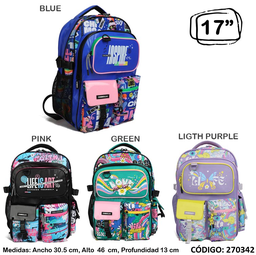 [L270342] MOCHILA 17&quot; CHIMOLA MULTIBOLSILLO (L270342)