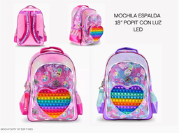 [L23753] MOCHILA 18&quot; FOOTY POP IT (L23753)