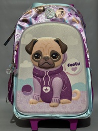 [L25677] MOCHILA CARRO 18&quot; FOOTY PUPPY (L25677)