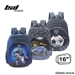 [L241116] MOCHILA 16&quot; LSD INFANTIL (L241116)