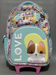 [L350610] MOCHILA CARRO PHI PHI 18&quot; LOVE DOG (L350610)