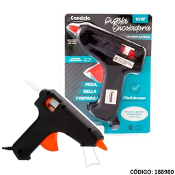 [L188980] PISTOLA ADHESIVA CANDELA CHICA 10W (L188980)