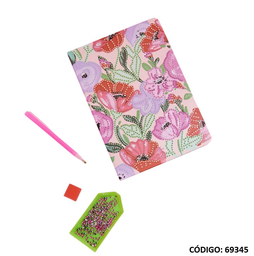 [L69345] CUADERNO FW TAPA DURA14X21cm. GEM ART X56hjs. (L69345)