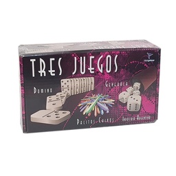 [G2032] TRES JUEGOS TOTO GAME (G2032)