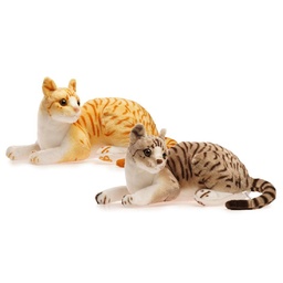 [G4522] GATO SIAMES ECHADO 38CM. (LG4522)